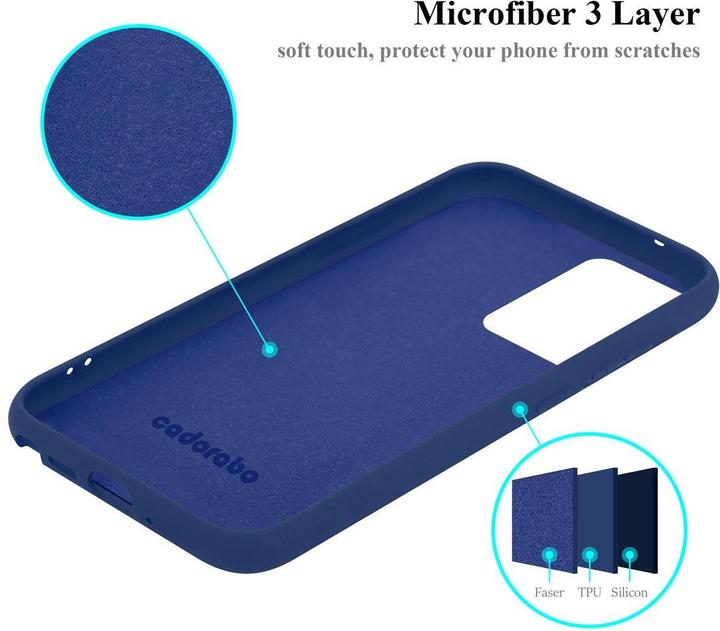Productafbeelding Cadorabo TPU Liquid Silicone Case Cover (Samsung Galaxy Note 20+)