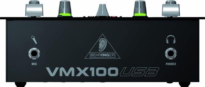 Produktbild Behringer VMX100USB, 2-Kanal Mischpult, USB-Anschluss (Studio- und Livemixer)