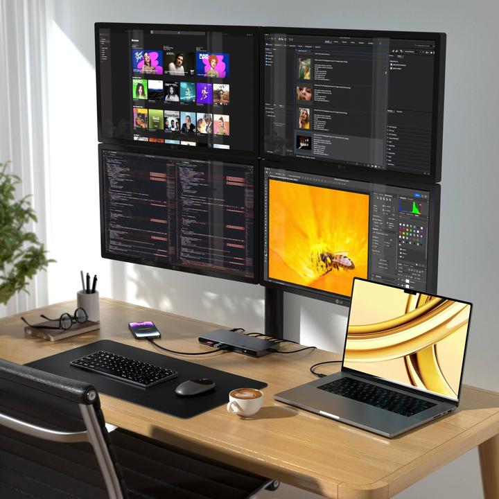 Actual product image Satechi Thunderbolt 4 Multi-Display Docking Station (Thunderbolt, 11 Ports)
