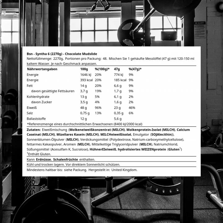 Produktbild BSN Syntha 6 (Schokoladen, 1 Stk., 2270 g)