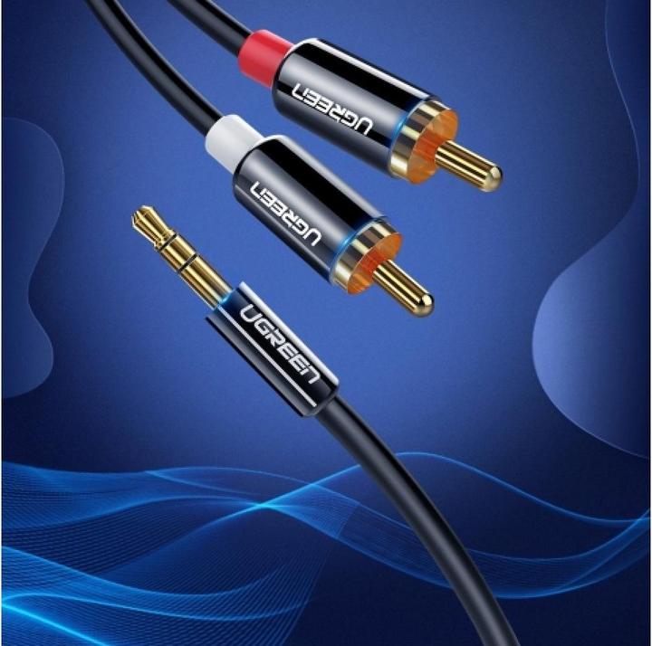 Actual product image Ugreen 2x RCA - 3.5mm jack (1 m, Cinch, 3.5mm jack (AUX))
