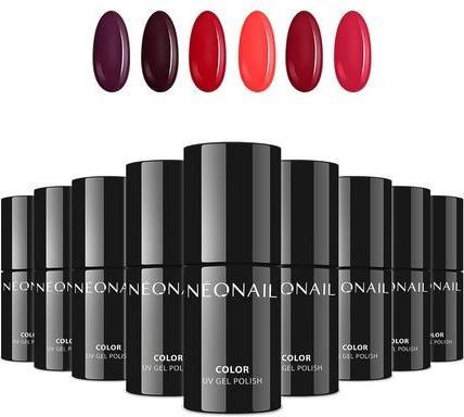 Actual product image Neonail UV Gel Polish Colour lacquer hybrydowy 2609 Lady Ferrari 7,2ml (Lady In Red, UV gel varnish)