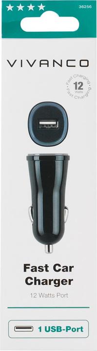 Image du produit Vivanco Chargeur de voiture USB