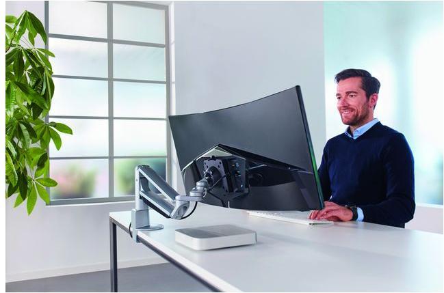 Produktbild Monitorarm zur Tischbefestigung für grosse/schwere Monitore 1 (Tisch, 40")