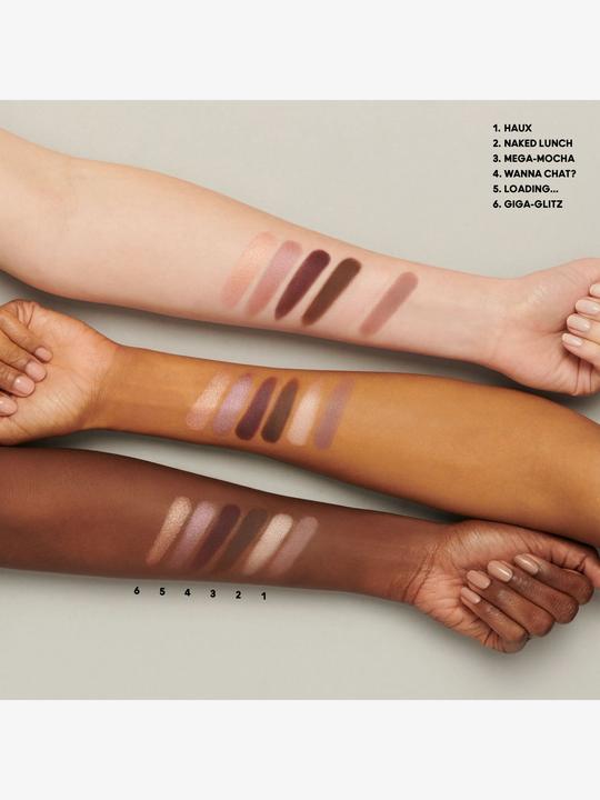 Actual product image MAC Cosmetics Connect in Colour Palette Eyes X6 Embedded In Burgundy (Embedded In Burgundy)