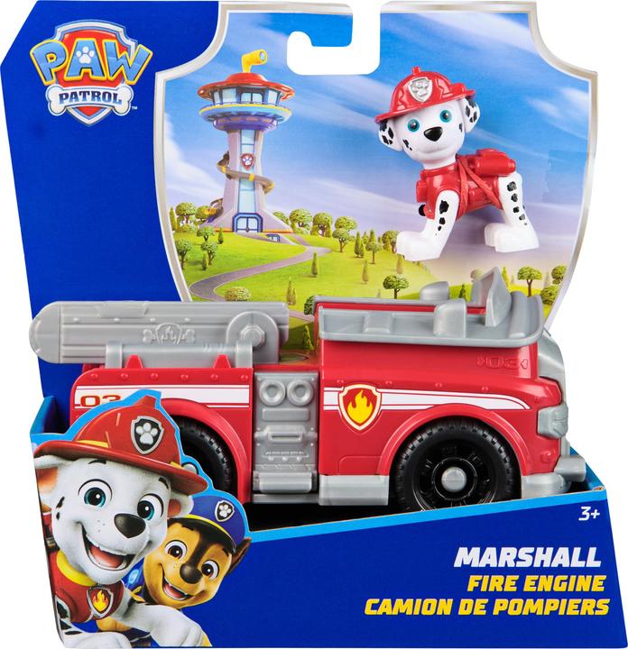 Paw Patrol Feuerwehrauto mit Marshall