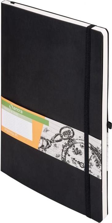 Produktbild Antrax Notizen B5 Dots Impression Schwarz ANTRA (B5, Speziallineatur, Weicher Einband)