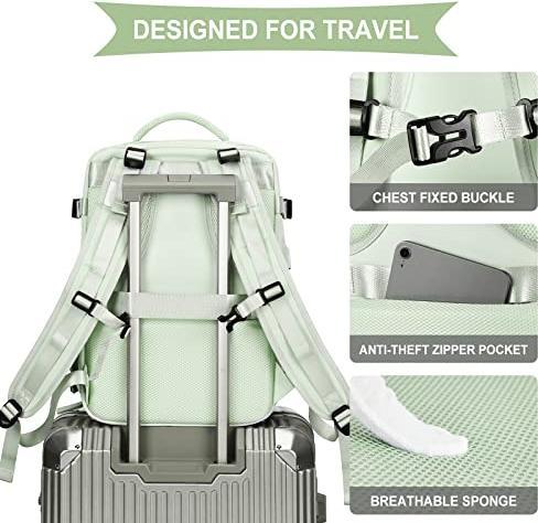 Image du produit Only-Bags.Store Large Travel Backpack, Hand Luggage Backpack, Hiking Backpack Waterproof Outdoor Sports Backpack