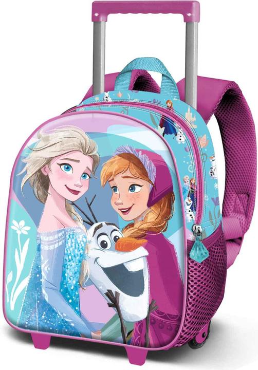Karactermania Small 3D Backpack with Wheels Family