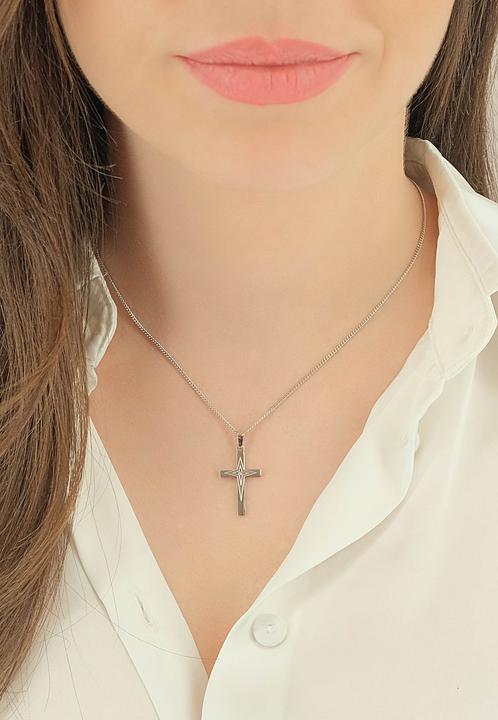 Image du produit Muau Croix (Or blanc)