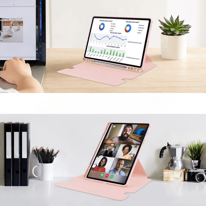 Actual product image Cover-Discount Galaxy Tab S9 FE+ - 360-degree tablet sleeve pink (Galaxy Tab S9 FE+)