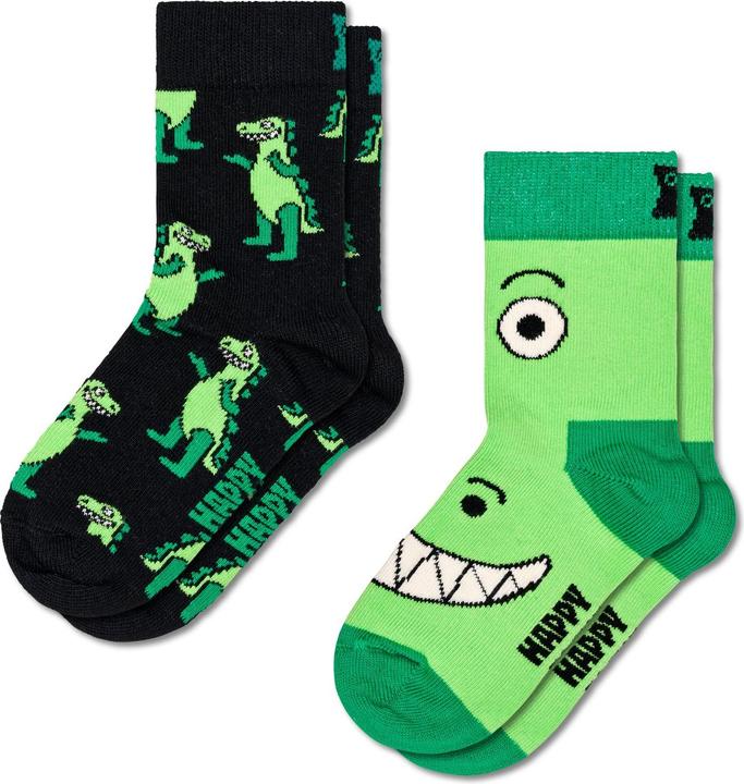 Produktbild Happy Socks Kids 2-Pack Dino Socks (2er Pack, 34 - 36)