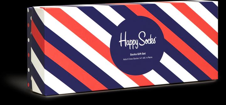 Immagine prodotto Happy Socks Classic Navy Gift Set (confezione da 4, 36 - 40)