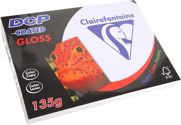 Produktbild Clairefontaine Papier Farblaserpapier (135 g/m², 250 x, A4)