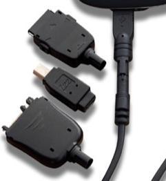 Image du produit Covertec Câble de synchronisation/chargeur de voiture pour PDA/smartphones