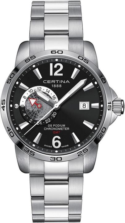 Immagine prodotto Certina DS Podium GMT (Orologio da polso analogico, 41 mm)