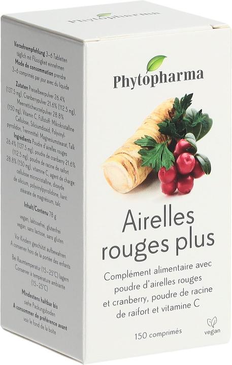 Phytopharma Preiselbeer Plus (150 Stück, Tabletten, 106 g)