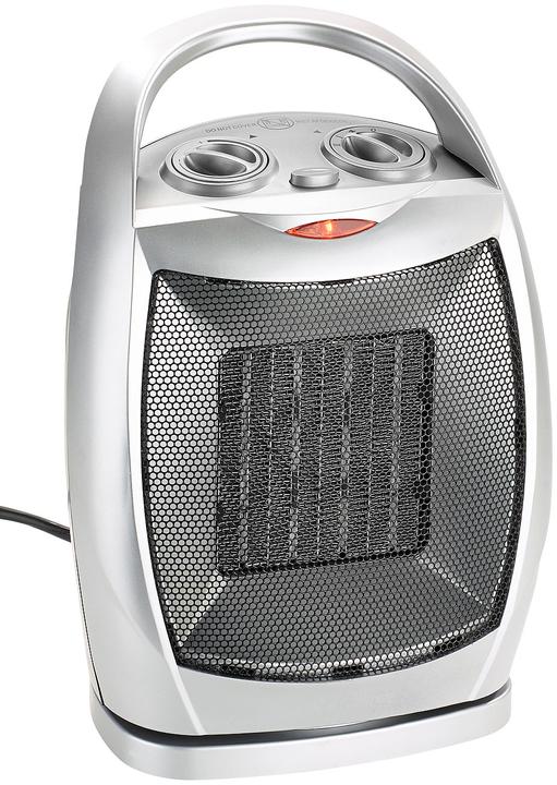 Actual product image Sichler Compact ceramic fan heater with oscillation (1500 W)