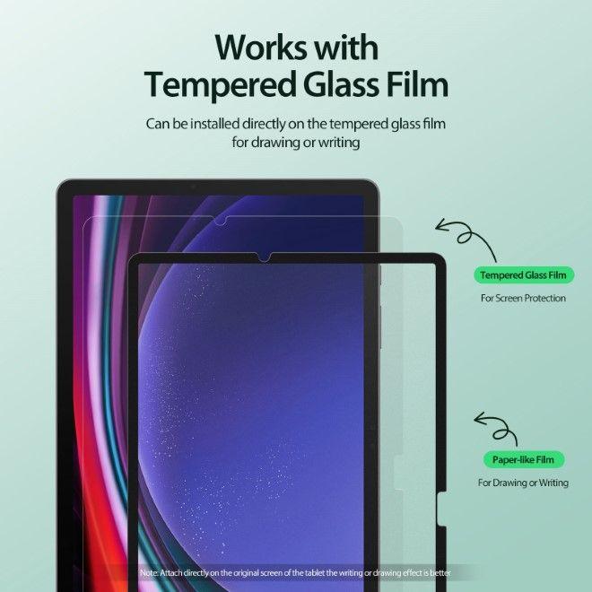 Image du produit Dux Ducis Naad Series Paperlike Film Schutzfolie (1 pièce(s), Galaxy Tab S9 FE, Galaxy Tab S7, Galaxy Tab S9, Galaxy Tab S8)