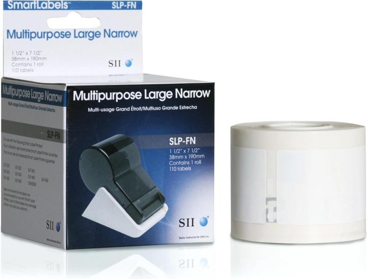 Seiko SLP-FN Ordneretiketten schmal, 1 Rolle à 110 Etiketten