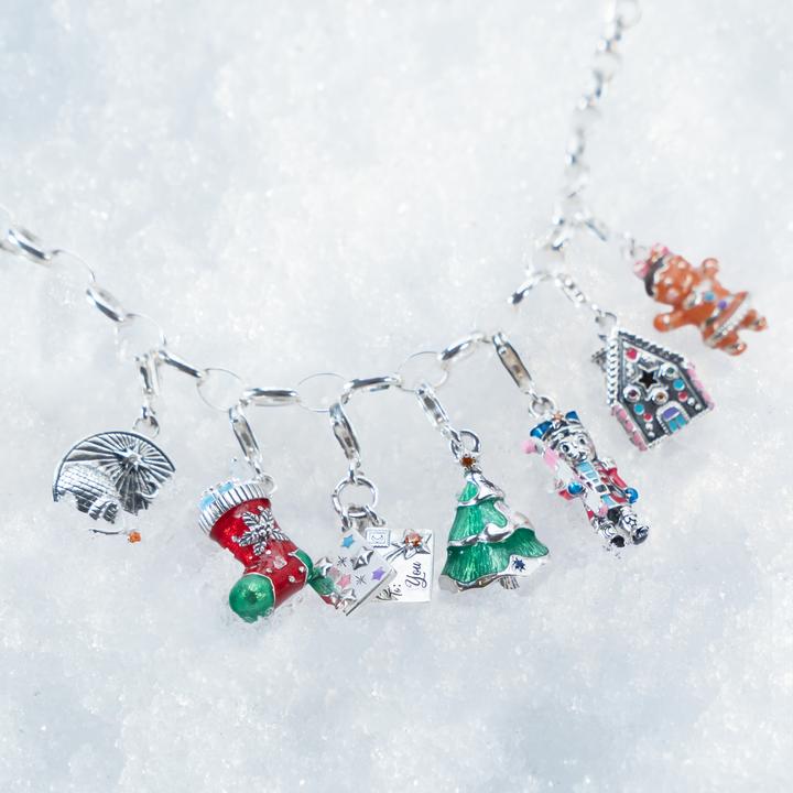 Immagine prodotto Thomas Sabo Charm con ragazza di pan di zenzero in argento (Argento 925, Smalto)
