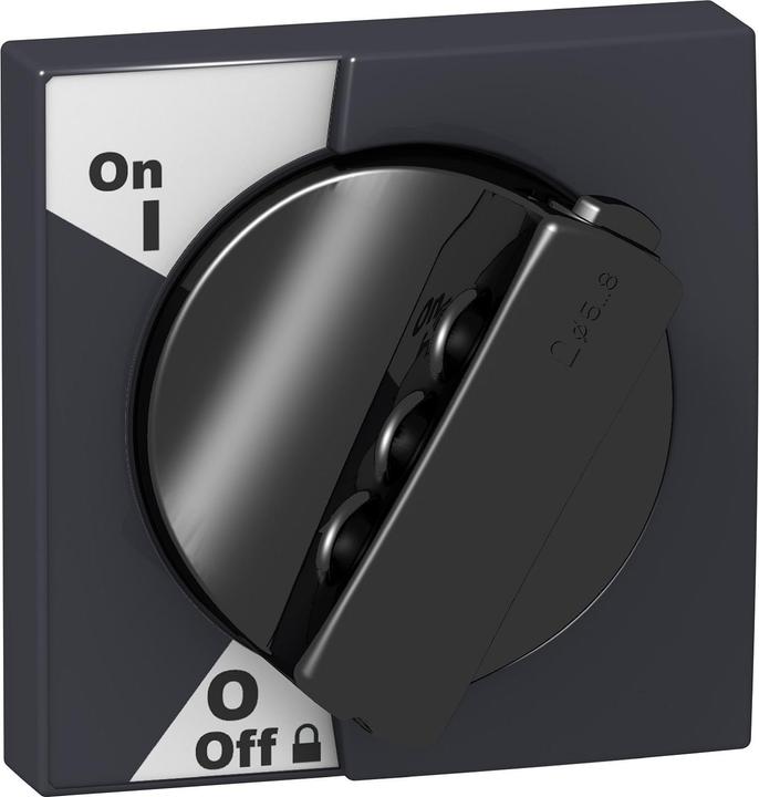 Actual product image Schneider Electric Acti9 Rotary Handle black iC60