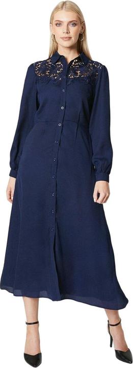 Principles Midikleid ButtonDownKragen