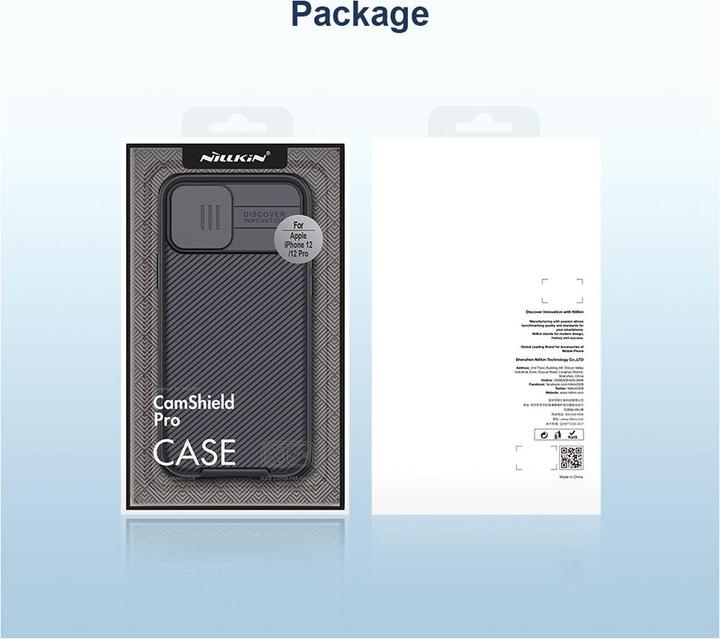 Produktbild Nillkin CamShield Series Hardcase Hülle (Apple iPhone 12 Pro, Apple iPhone 12)