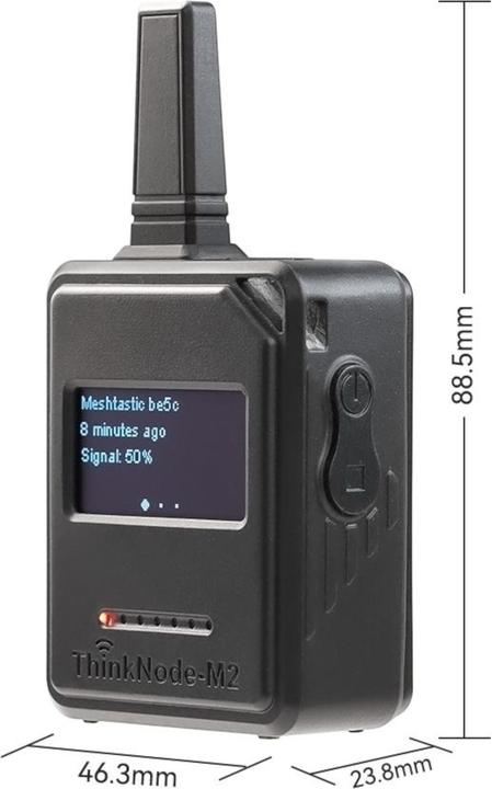 Actual product image Elecrow ThinkNode M2 Meshtastic mit OLED Display