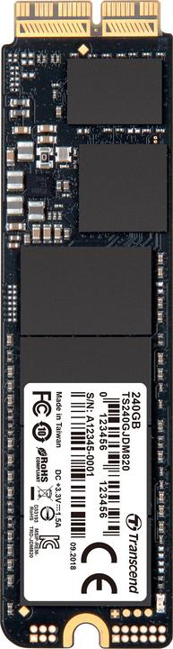 Produktbild Transcend JetDrive 820 (240 GB, M.2 2280)