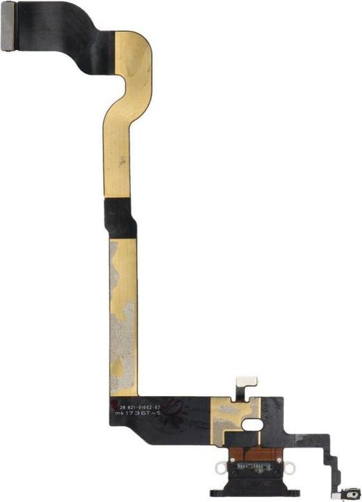Produktbild OEM Consumables! Charging flex USB for IPHONE X black (used) (iPhone X)