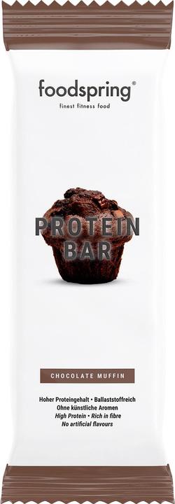 Actual product image Foodspring Protein Bar (Chocolate muffin, 12 pcs., 720 g)