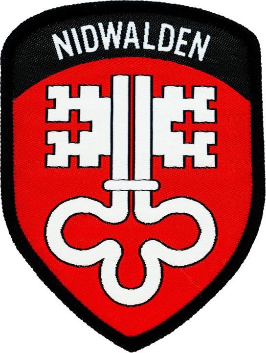 Charlie Mike Klettabzeichen Kantonswappen Nidwalden