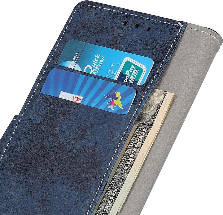 Immagine prodotto Cover-Discount Xiaomi Mi Note 10 - Custodia Vintage Suede Optics Blu Scuro (Xiaomi Mi Note 10)