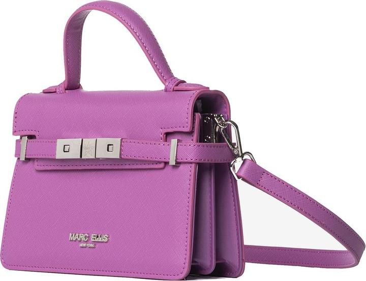 Actual product image Marc Ellis Damen Schultertasche - Calliope Ultra Modell - 100% Polyurethan - 19.0 X 11.0 X 6.5 Cm