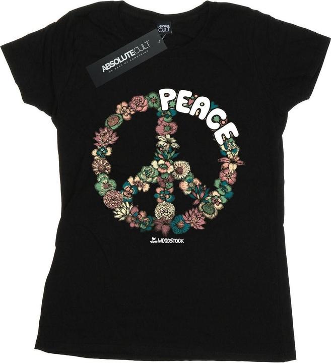 Woodstock Floral Peace TShirt (S)