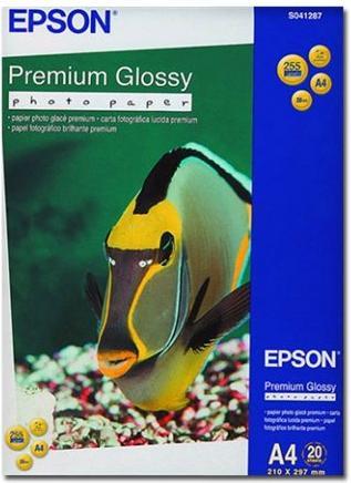 Produktbild Epson Premium Glossy Photo Paper (255 g/m², A4, 20 x)