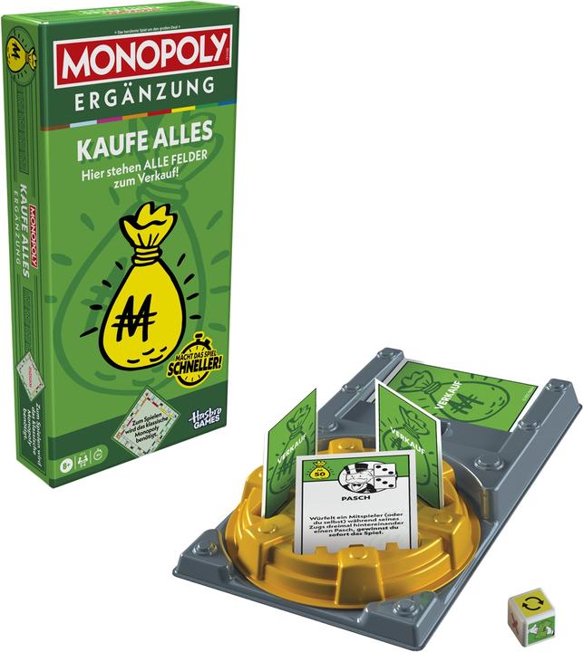 Immagine prodotto Hasbro Gaming Monopolio Compra tutto (Tedesco)