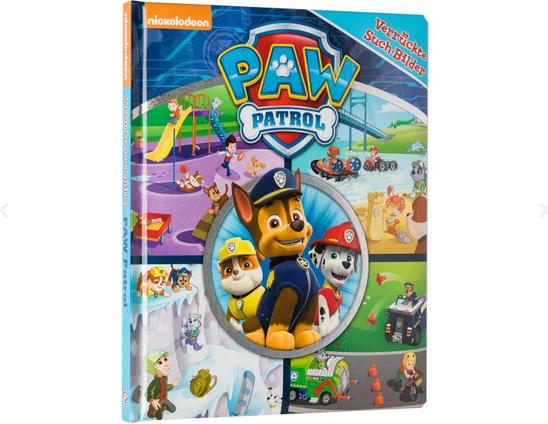 Actual product image PAW Patrol - Verrückte Such-Bilder für unterwegs - Wimmelbuch - Pappbilderbuch mit Stift und (German, Phoenix International Publications Germany GmbH, 2022)