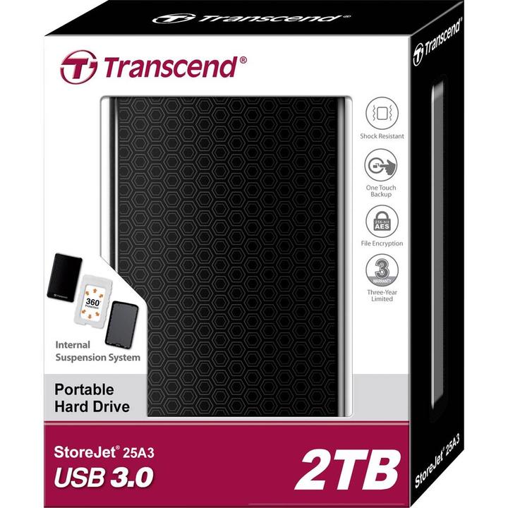 Produktbild Transcend StoreJet 25A3 (2 TB)