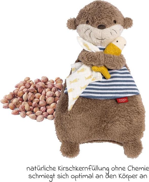 Produktbild Fehn Wärme-Stofftier Otter (26 cm)