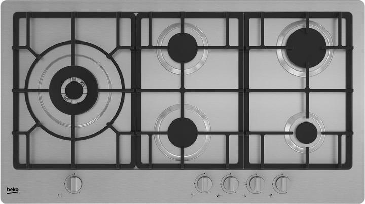 Produktbild Beko HIML 95225 SXE Edelstahl-Einbauherd 90 cm Gas 5 Herd(e)