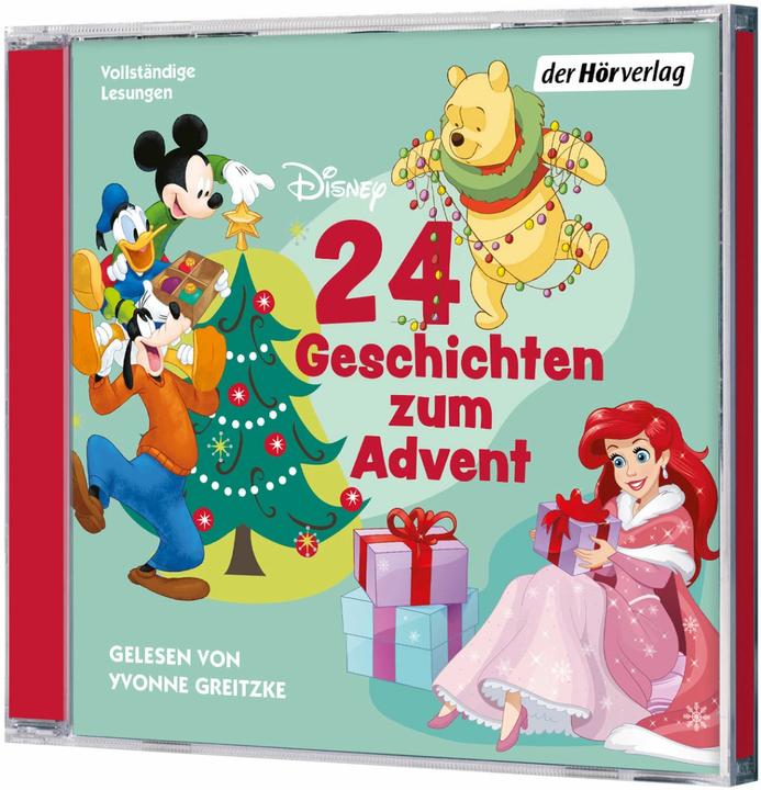 Produktbild 24 Geschichten zum Advent (Disney) (Katrin Bergmann-Bennett, Maria Zettner, Yvonne Greitzke, Ann-Christin Andresen, Constanze Steindamm, Deutsch)