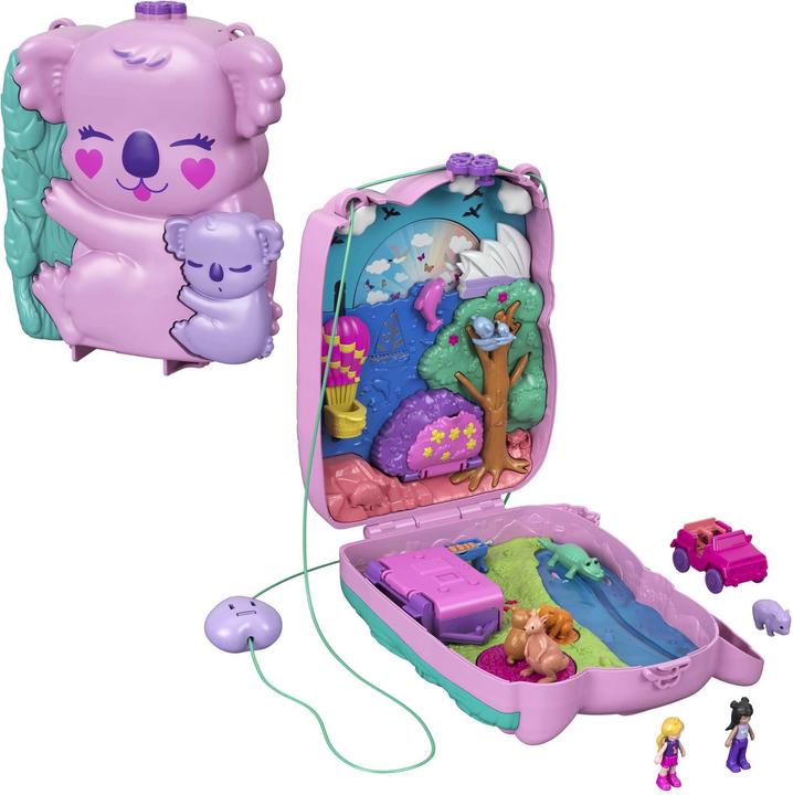 Polly Pocket Large Wearable Compact - Koalatasche