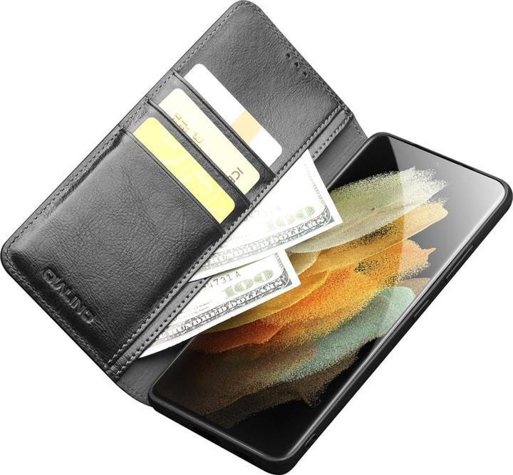 Image du produit QiAlino Fourre Flip cuir véritable (Samsung Galaxy S21 Ultra 5G)