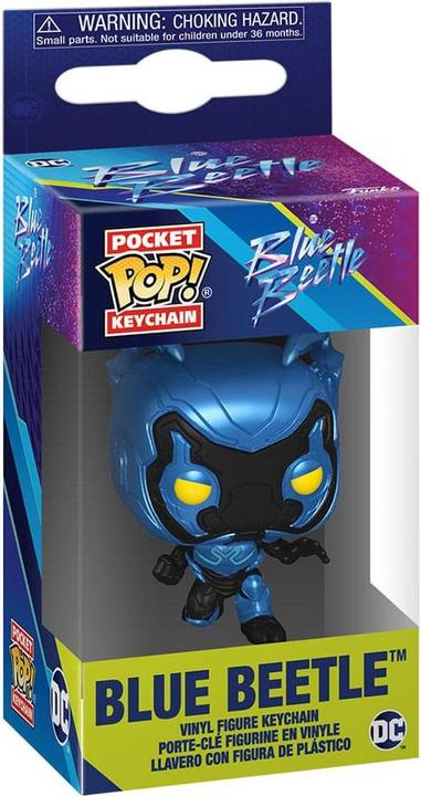Image du produit Funko Blue Beetle présentoir porte-clés Pocket POP! vinyle Blue Beetle 4 cm (12)