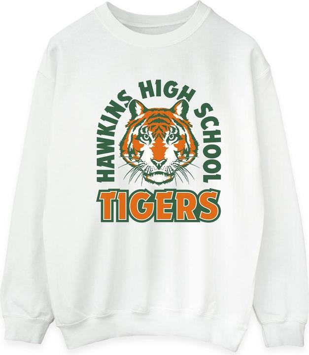Netflix Stranger Things Hawkins Arch Tiger Sweatshirt