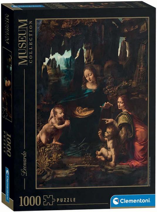 Image du produit Clementoni Puzzle OEuvre d'art La Madone dans la grotte, 1000 pièces. (1000 pièces)