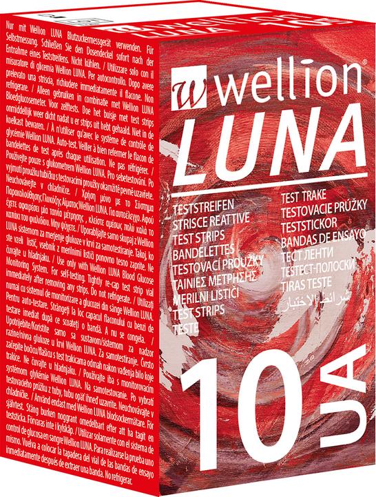 Wellion Luna Harnsäure-Teststreifen (Teststreifen)