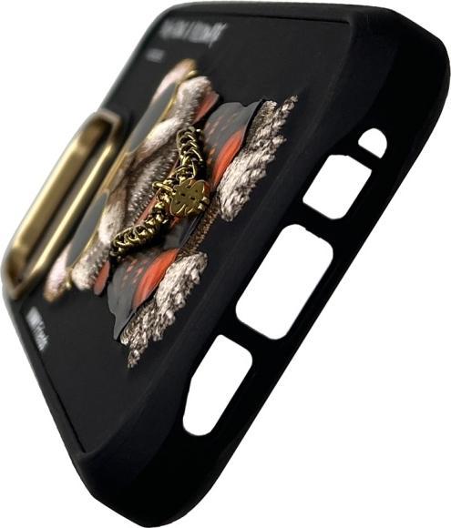 Actual product image Nimmy case iPhone 16 Pro Max 6.9" black Glasses Cool Dog (Apple iPhone 16 Pro Max)